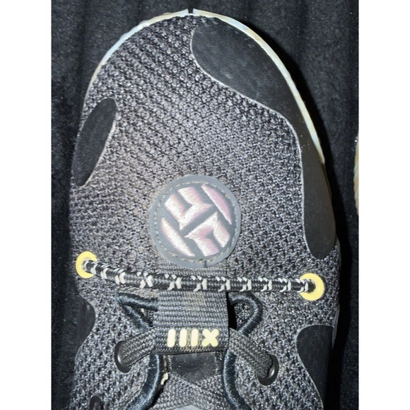 Adidas Adult Harden Vol. 6 Basketball Shoe Size 5 Black, Yellow, Purple - Picture 13 of 16